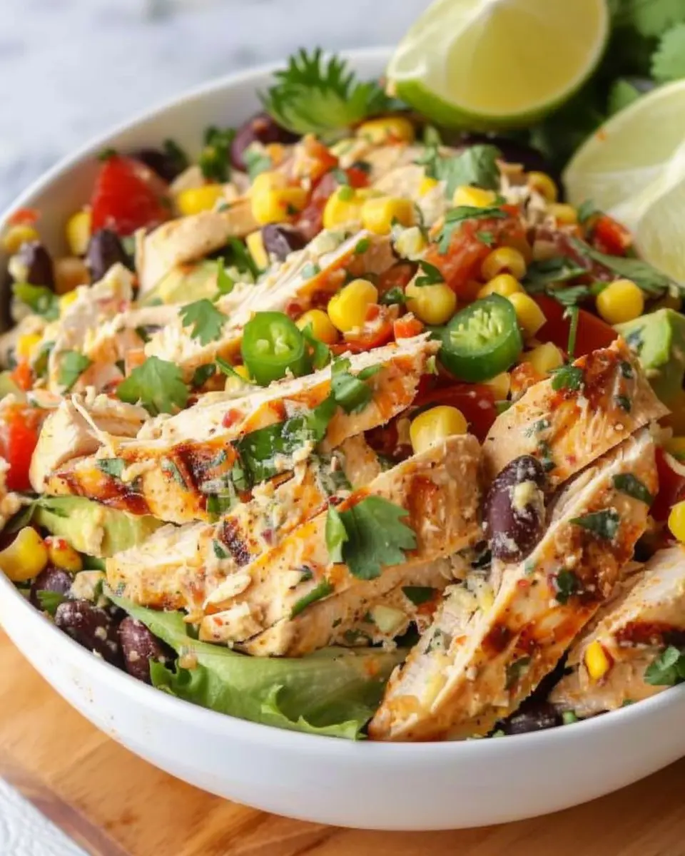 Southwest Chicken Salad: An Easy, Flavorful Twist with Turkey Bacon