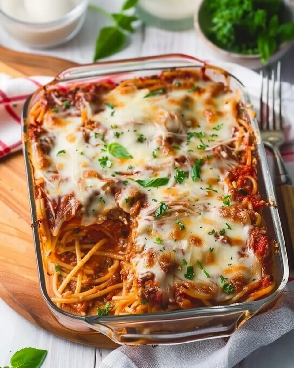 Baked Spaghetti Recipe: Easy and Indulgent Comfort Food Delight