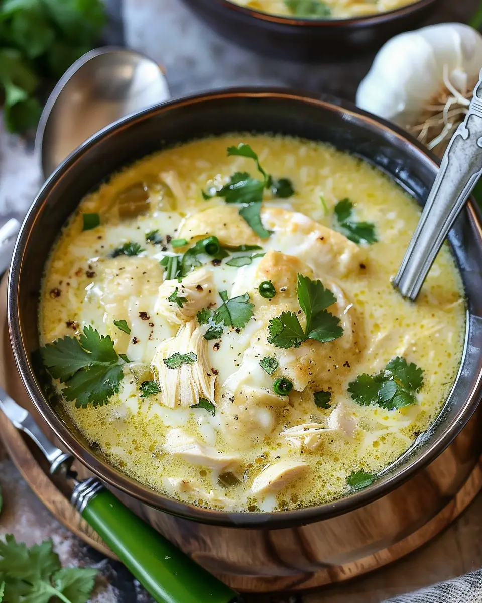 Creamy Green Enchiladas Chicken Soup: Deliciously Comforting Recipe