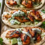 Sheet Pan Chicken Pitas with Herby Ranch Recipe