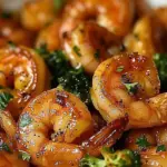 High-Protein Honey Garlic Shrimp