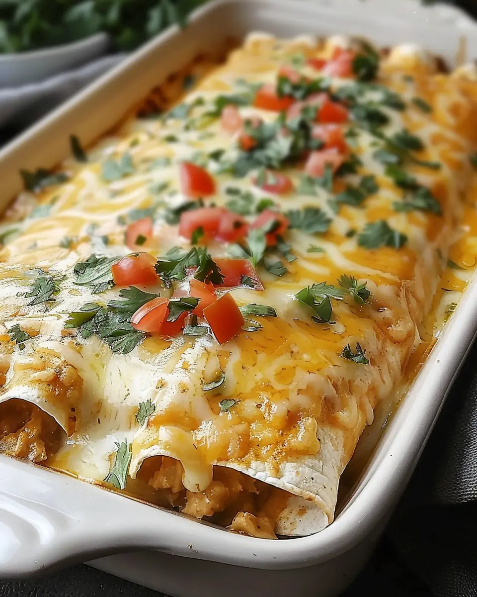 Creamy Queso Chicken Enchiladas for Easy Family Dinners