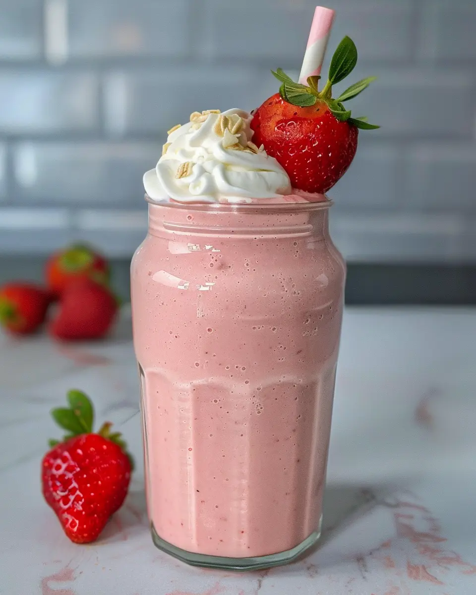 Strawberry Protein Shake: The Best Energizing Smoothie Recipe