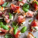 Prosciutto Wrapped Mozzarella Bites