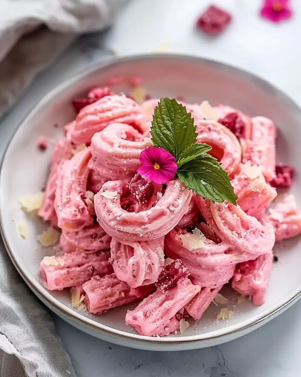 Quick Valentine’s Day Pink Pasta: A Romantic and Easy Delight