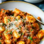 Gnocchi Bolognese