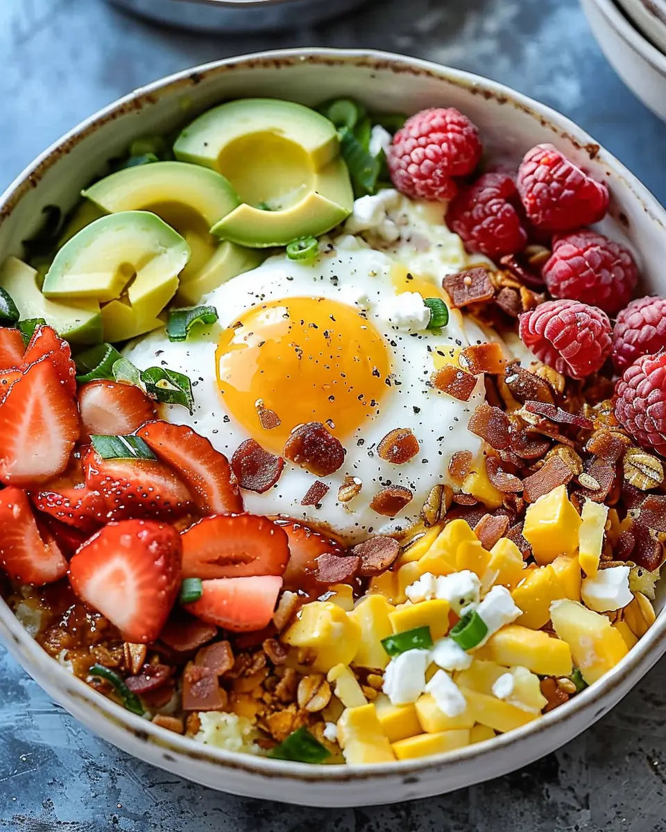 Easy High Protein Breakfast Bowls for a Energizing Morning Boost
