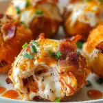 Buffalo Chicken Bacon Mozzarella Bombs for Game Day Bliss