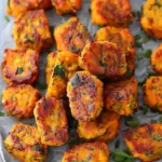 Baked Sweet Potato Zucchini Tots