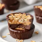 Easy No Bake Peanut Butter Oat Cups