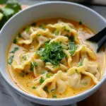 Delicious Curry Dumpling Soup