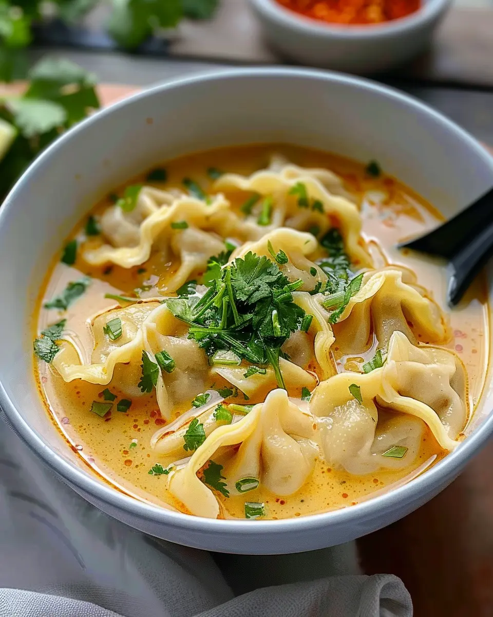 Delicious Curry Dumpling Soup: A Cozy Comfort Food Delight