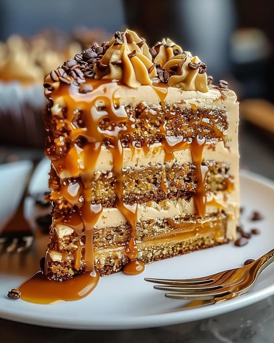 Gooey Coffee Caramel Cake: Indulge in Simply Divine Flavor