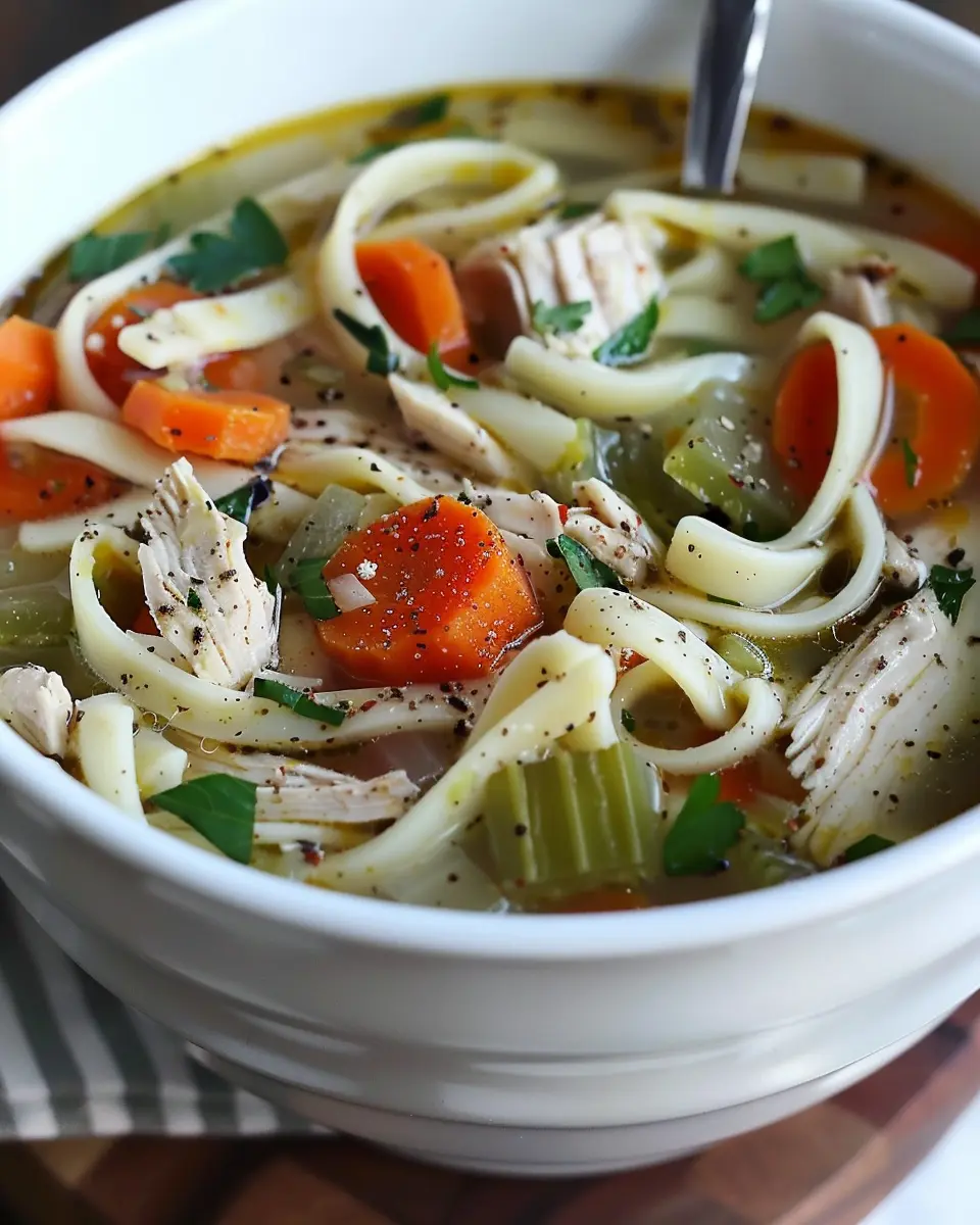 Chicken Veggie Noodle Soup: A Cozy, Healthy Comfort Bowl