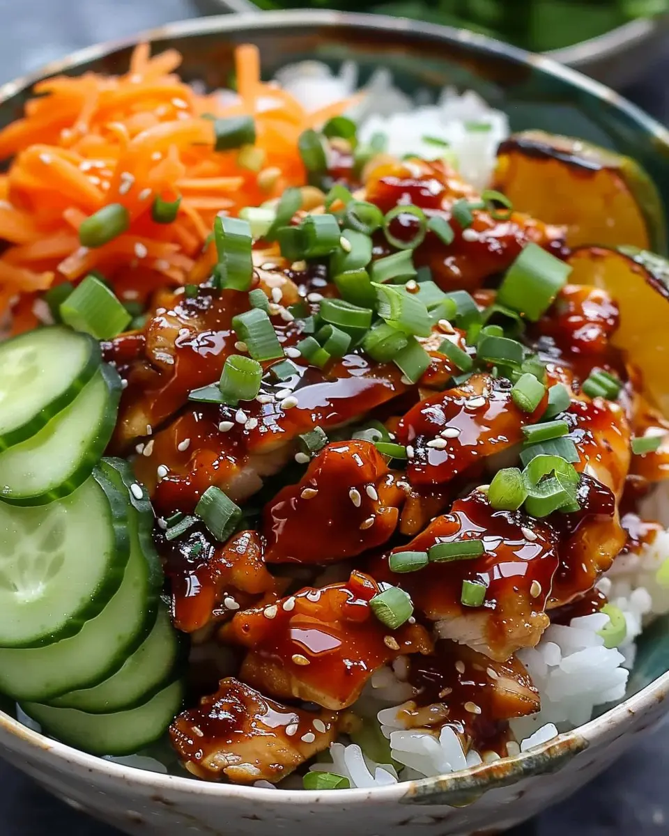Hot Honey Chicken Bowl Recipe: A Juicy Twist on Comfort Food
