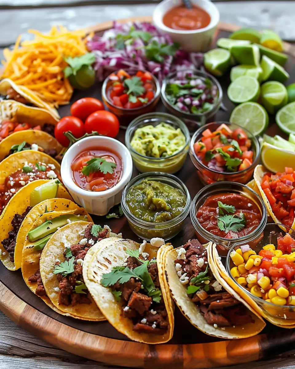 Taco Dinner Board with Appetizer: Easy Family-Friendly Feast