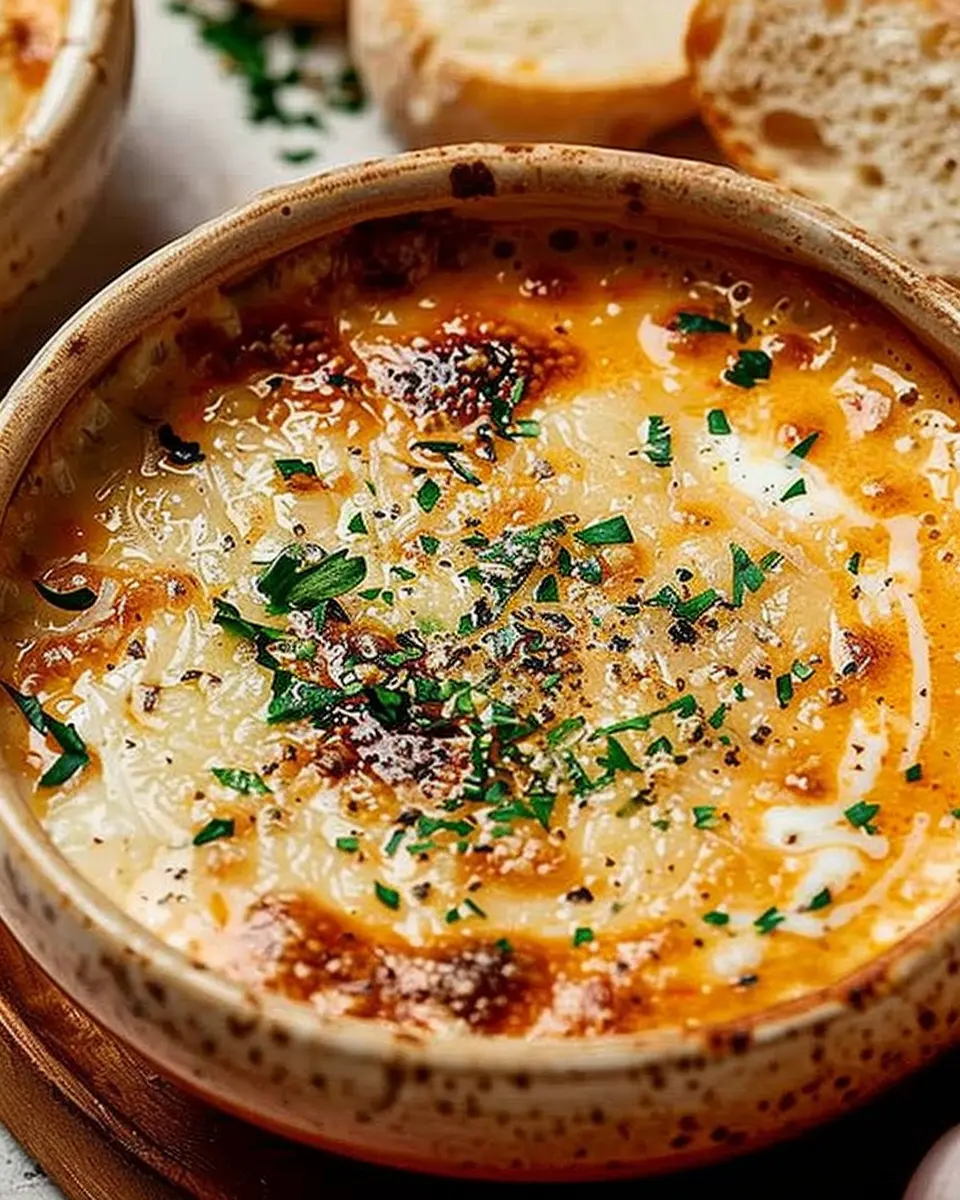 Sopa de Ajo: Indulgent Spanish Garlic Soup with Turkey Bacon and Chicken Ham