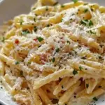 One Pot Creamy Garlic Pasta (Just 20 Minutes!)