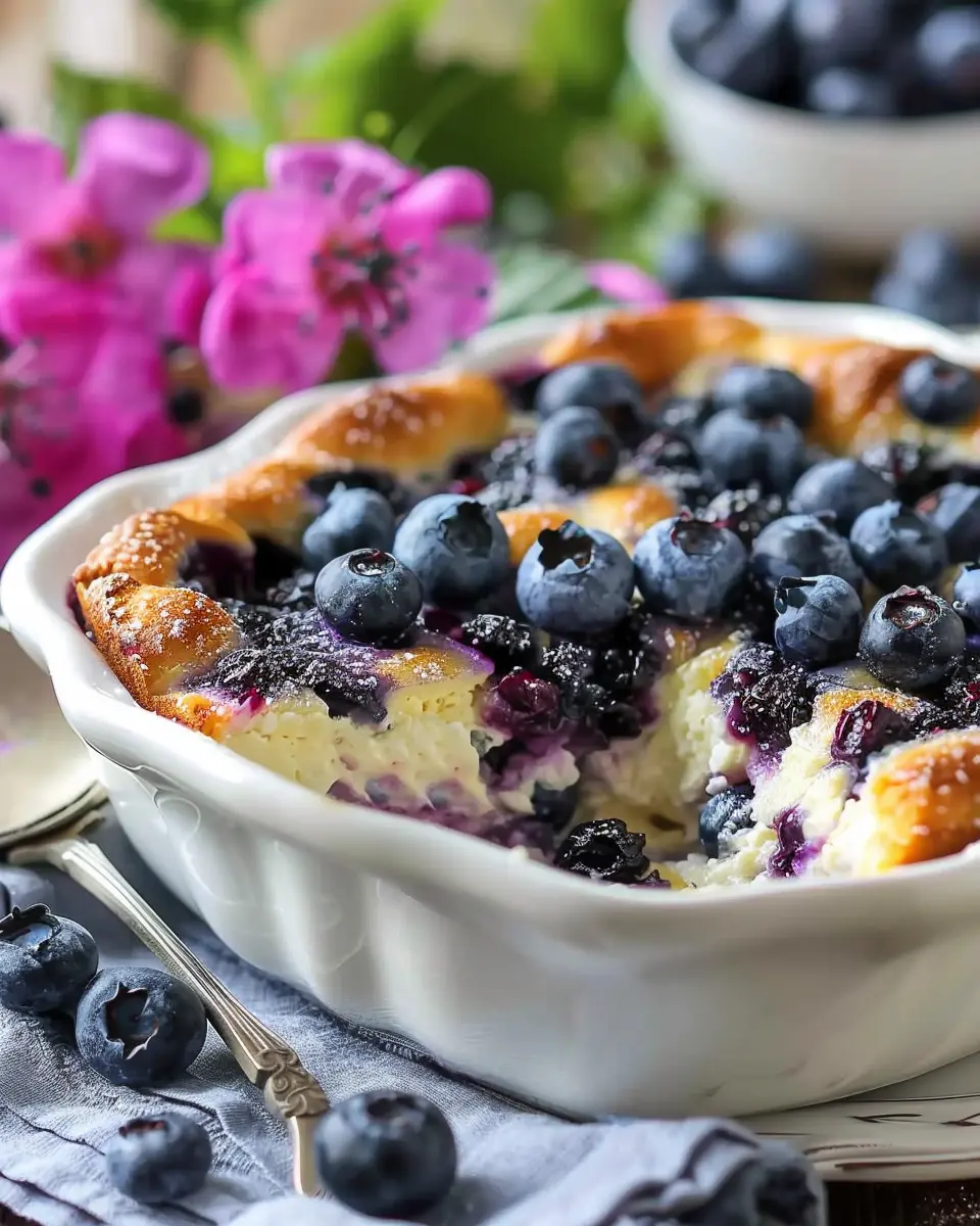 Blueberry Cottage Cheese Breakfast Bake: A Deliciously Easy Start