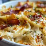 Creamy Cheesy Crockpot Pierogi