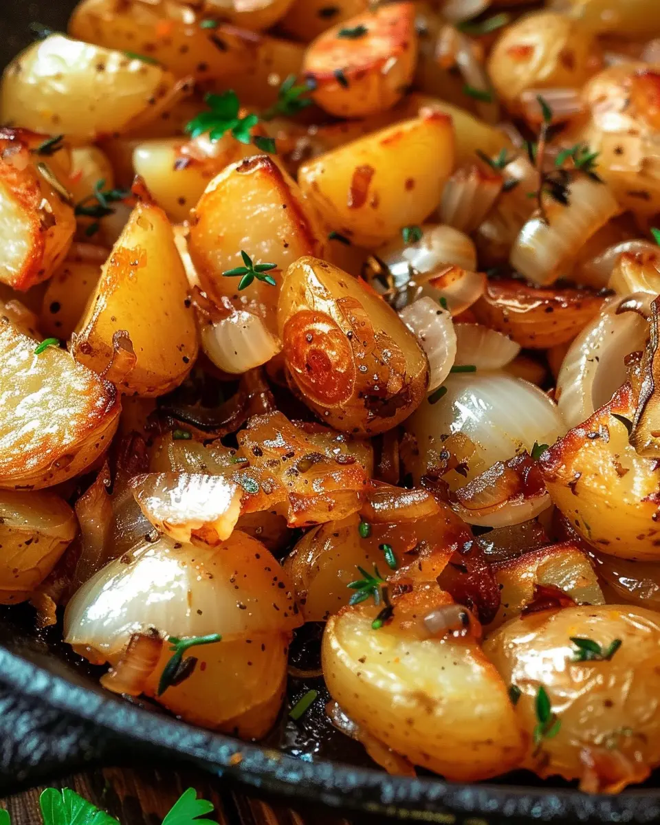 Skillet Potatoes and Onions for Breakfast: The Best Hearty Start