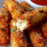 Crispy Homemade Mozzarella Sticks Secret Recipe