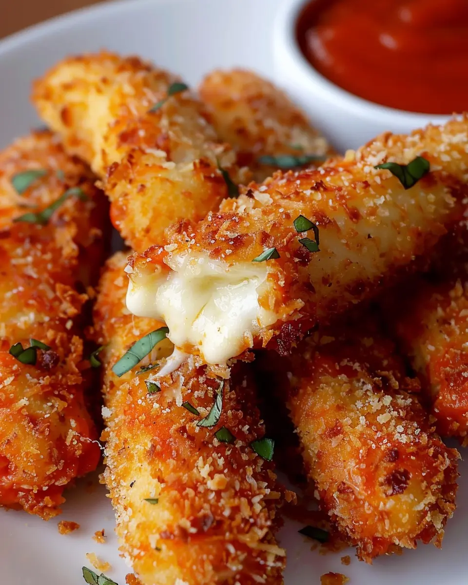 Crispy Homemade Mozzarella Sticks: The Best Secret Recipe to Try
