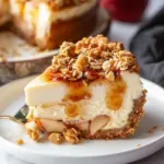 Apple Crisp Cheesecake