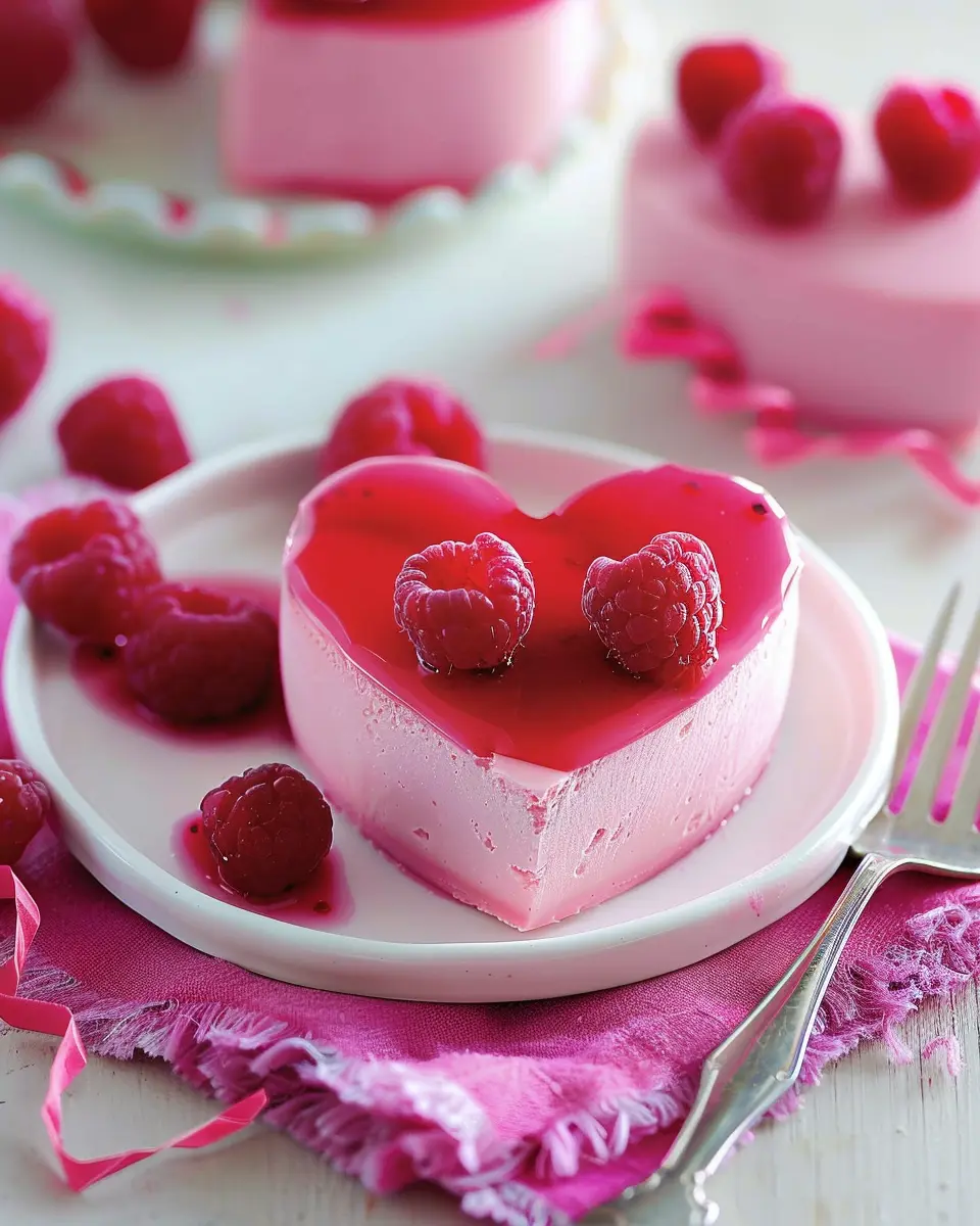 Raspberry Mousse Hearts: Easy Indulgence for Every Occasion