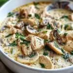 Rotisserie Chicken Mushroom Soup