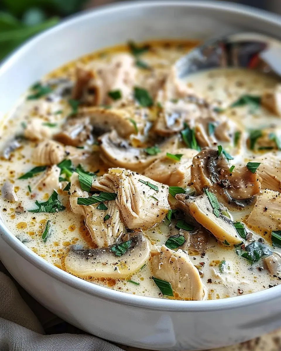 Rotisserie chicken mushroom soup: Easy comfort in a bowl