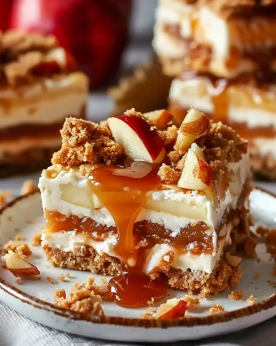 Caramel Apple Cheesecake Bars: The Best Fall Dessert You’ll Love