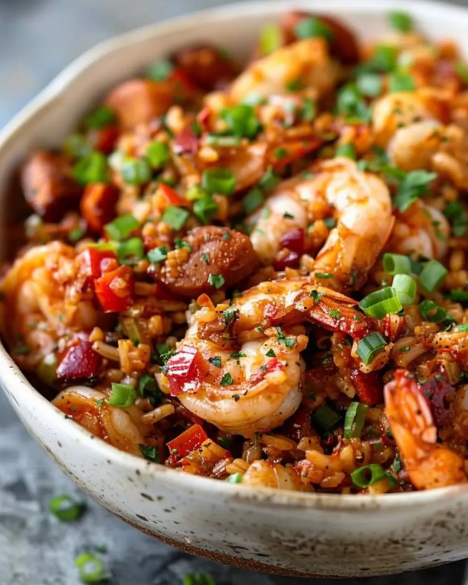 Jambalaya Recipe: Easy Comfort Food with Turkey Bacon and Chicken Ham