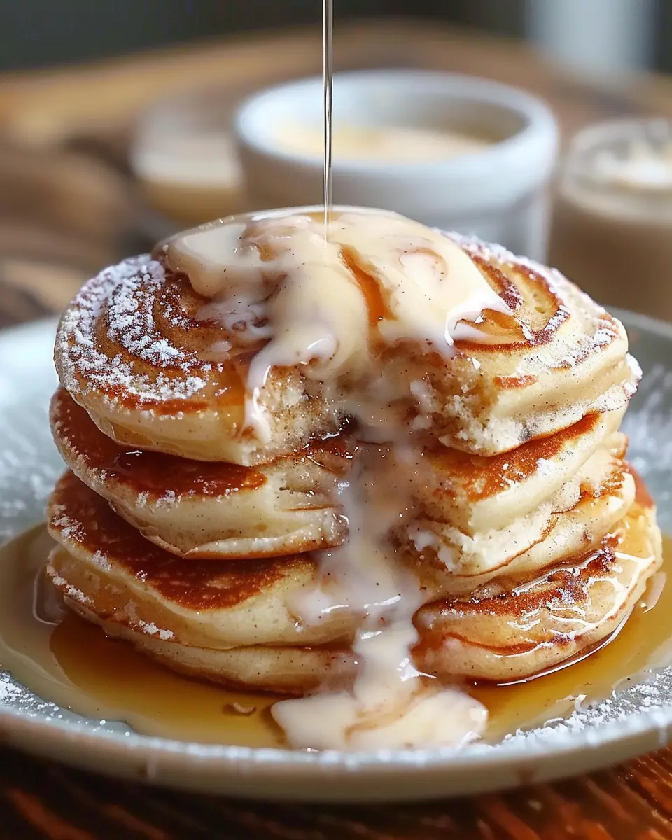 Cinnamon Roll Pancakes: Indulgent Treats for Cozy Mornings