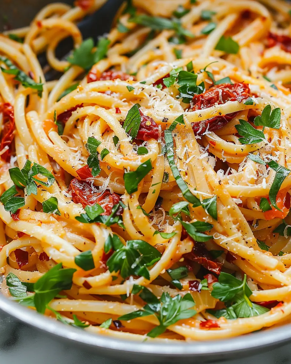 Sun-Dried Tomato Pasta Recipe: Easy Comfort Food with Turkey Bacon