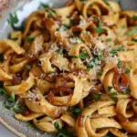 Vegan Caramelized Onion Pasta