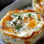 Baked Cottage Cheese Eggs