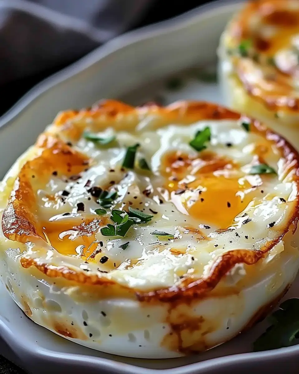 Baked Cottage Cheese Eggs: Easy Turkey Bacon Delight for Everyone
