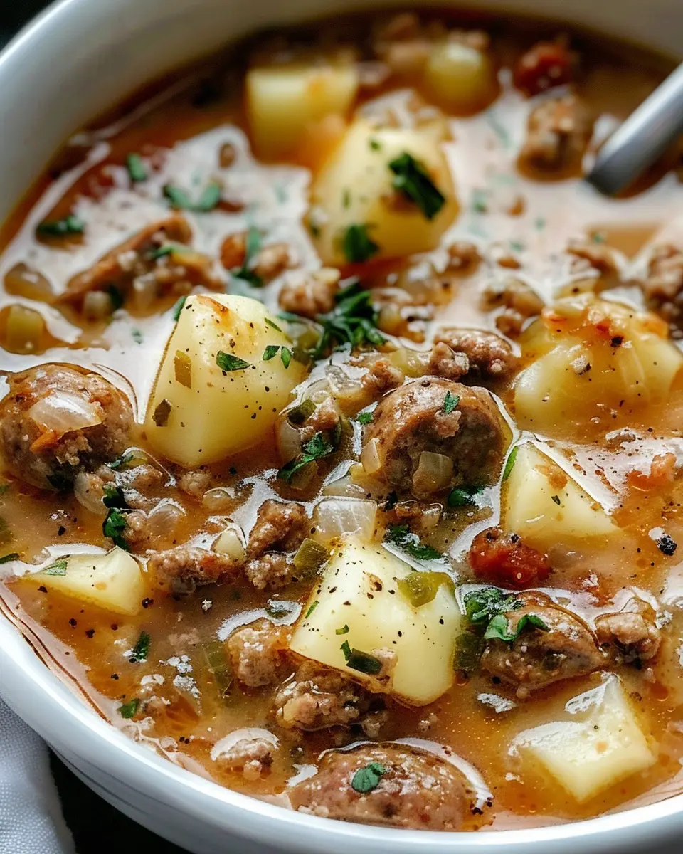 Cozy Italian Sausage and Potato Soup: A Hearty Comfort Meal